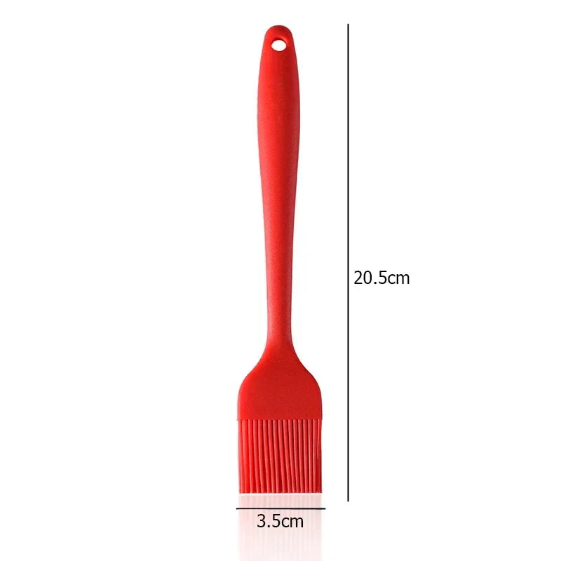 Luvikno | GrillFein Silikon Marinadebørste | Varmeresistent & Hygienisk | For BBQ, Baking & Matlaging