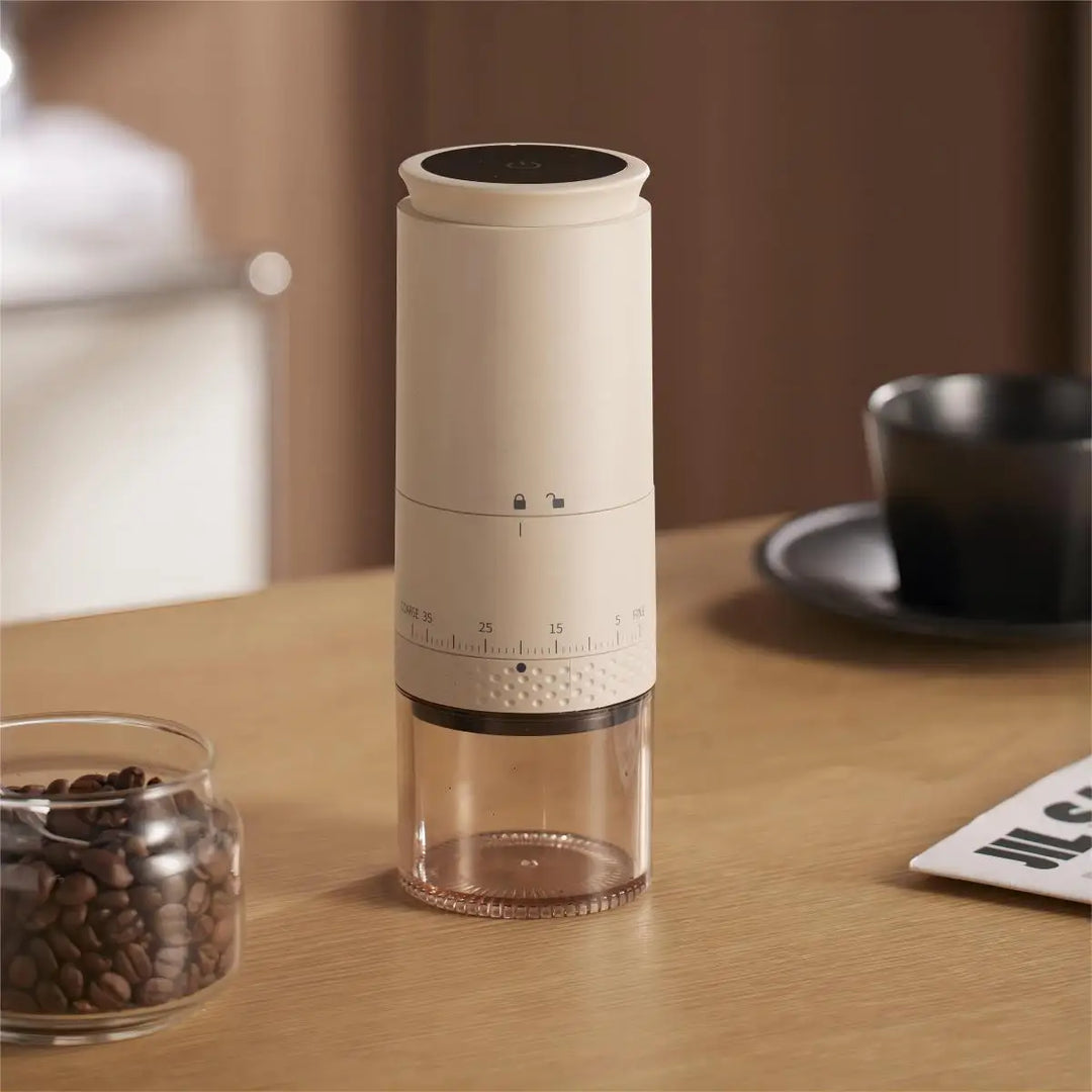 BeanBuddy – Bærbar Kaffekvern for Hjemmet Luvikno