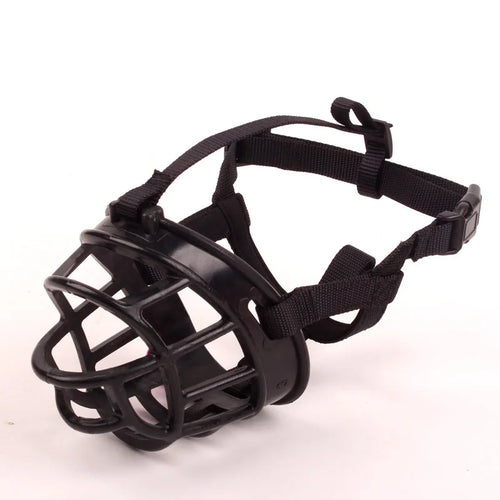 – Justerbar silikon hunde-muzzle Luvikno