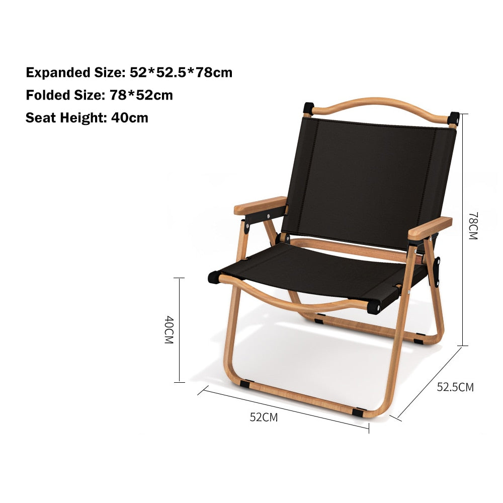 Foldbar Anywhere Comfort Utendørs Stol | Luvikno