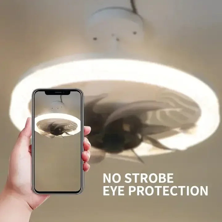3i1 Fjernkontroll Støyfri Støy Elegant Vifte Lampe | Luvikno