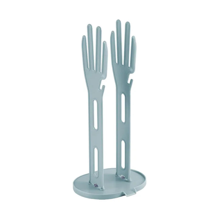Luvikno | TROCKINO Tørkestativ for kjøkkenhansker | Hanskeholder & tørkestativ | Plassbesparende & hygienisk | 34×16×13 cm