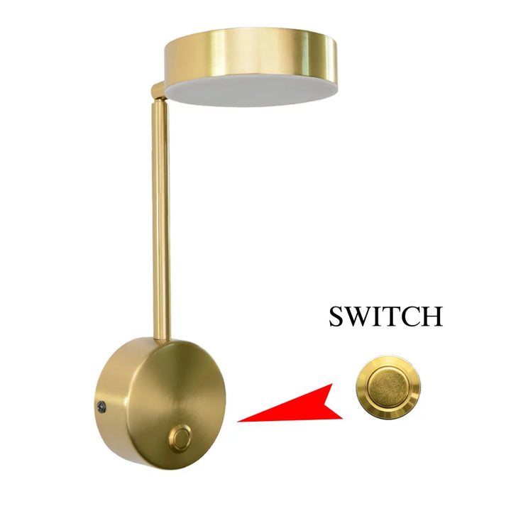 NordicGlow - Justerbar LED Vegglampe for Moderne Interiør Luvikno