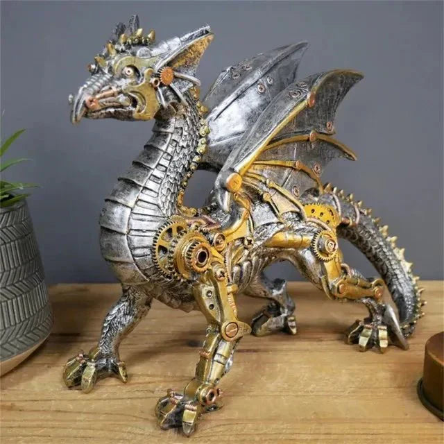 SteamBeast - Steampunk Dyrefigurer med Gears Luvikno
