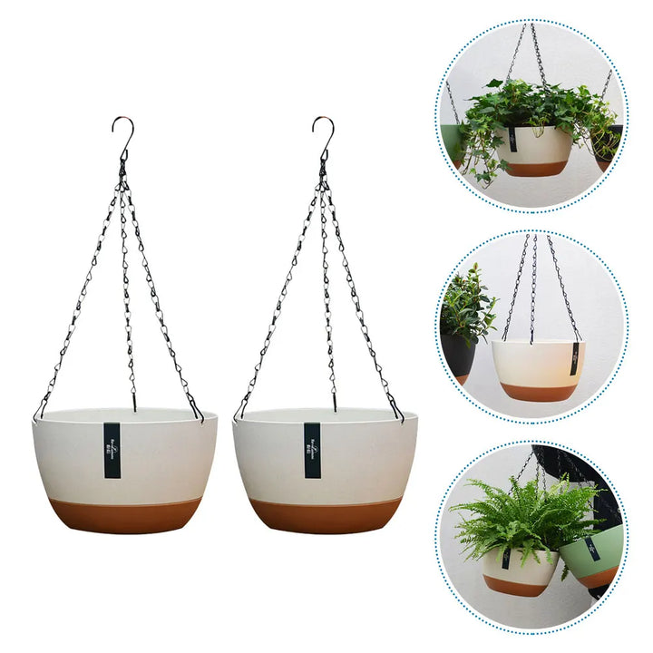 Luvikno | Floranta Hengeplantesett | Robust & Stilig | For Balkong, Hage & Innendørs