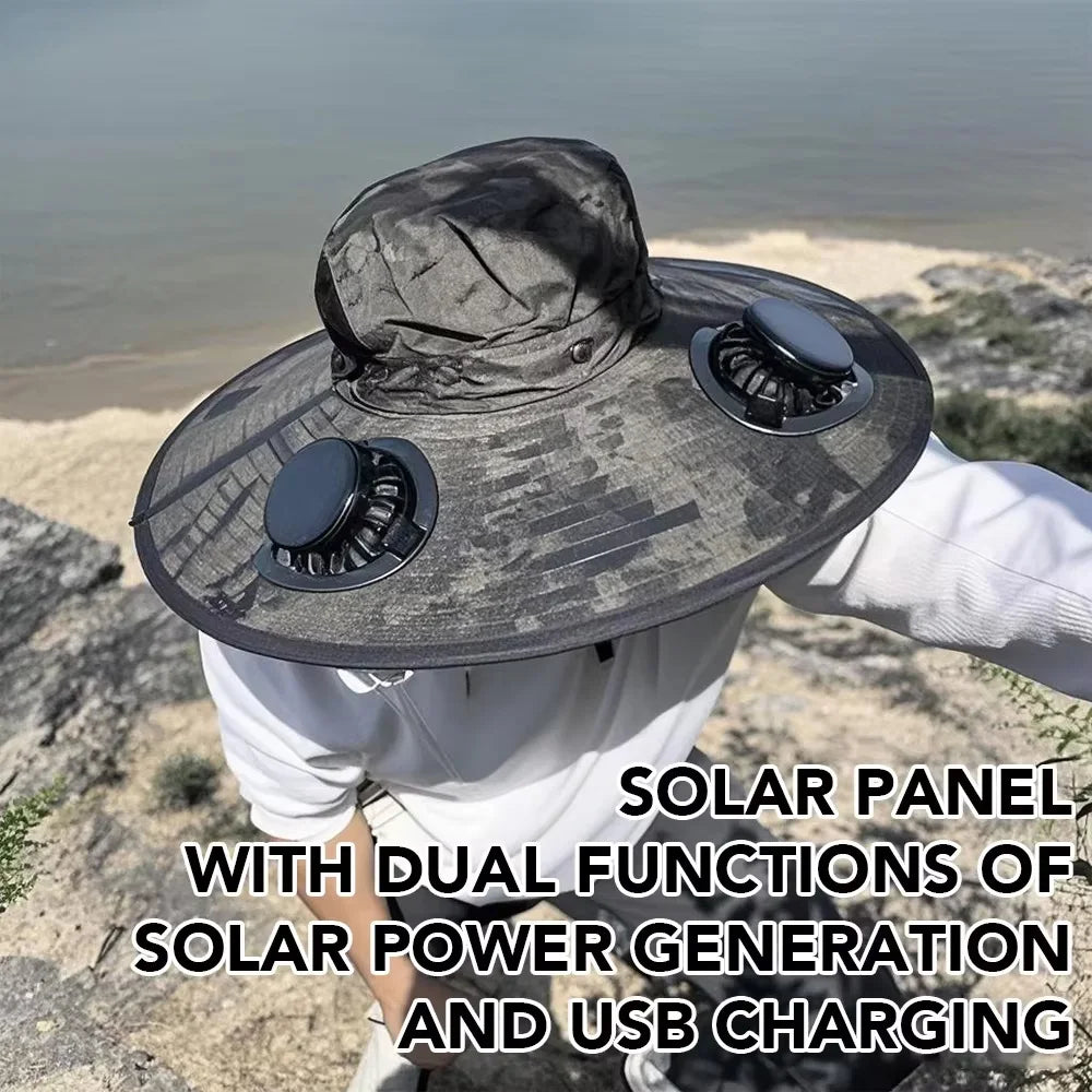 Solar Fan Bucket Hat | Luvikno