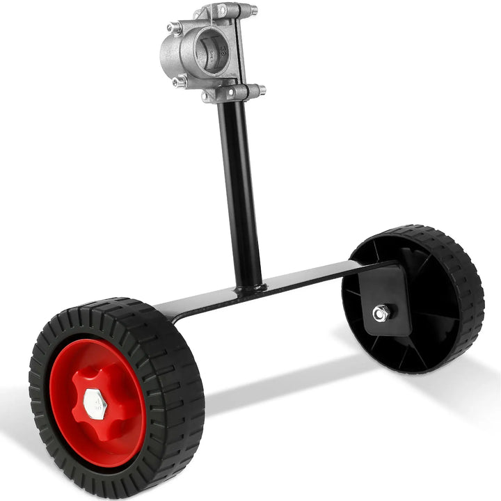 Luvikno | Universal Support Wheel TRIMNOVA EasyRoll | Høydejusterbar | Venner for rygg og armer | For plener og buskmaskiner