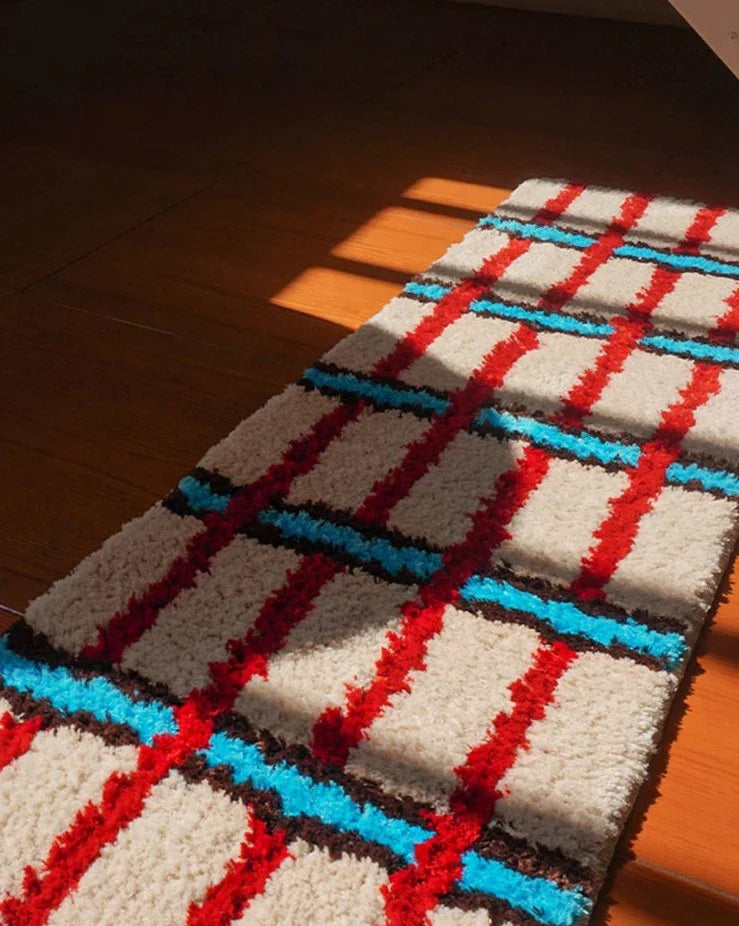 illustrative Grid Rug | Luvikno