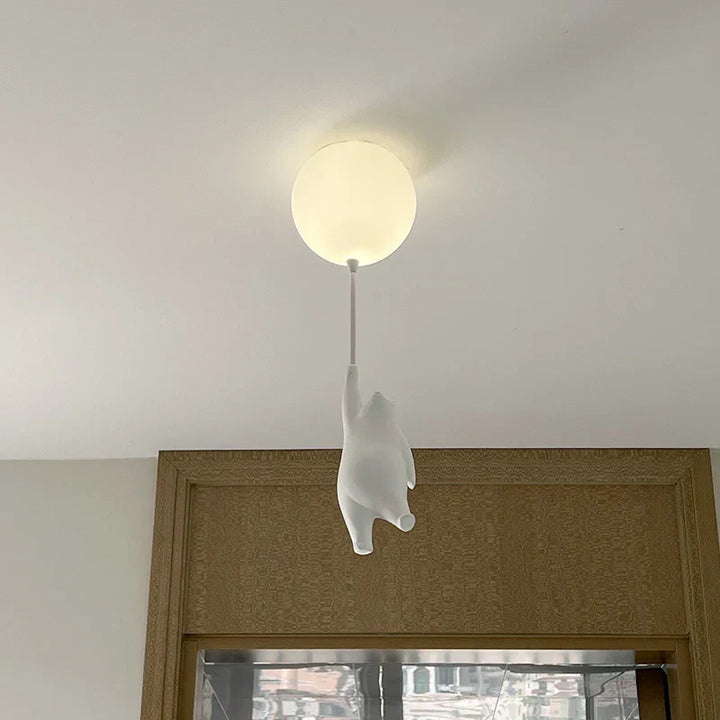 Hengende Bjørn Ballonger Lampe | Luvikno