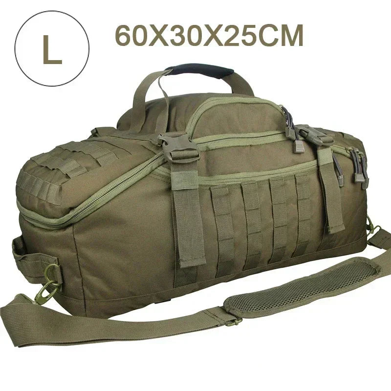 Luvikno | Stor taktisk reise- og ryggsekk - TrailTrek Duffle