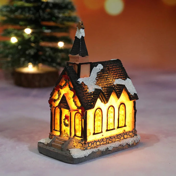 LED Julebelysning Kirke – Glitrende Dekorasjon for Festlige Anledninger | Luvikno