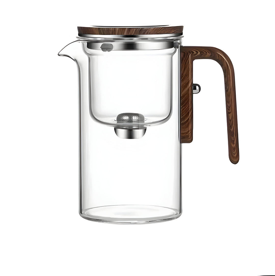 TranquilSip Teekanne – Magnetisk Bryter Filterglass Teapot | Luvikno