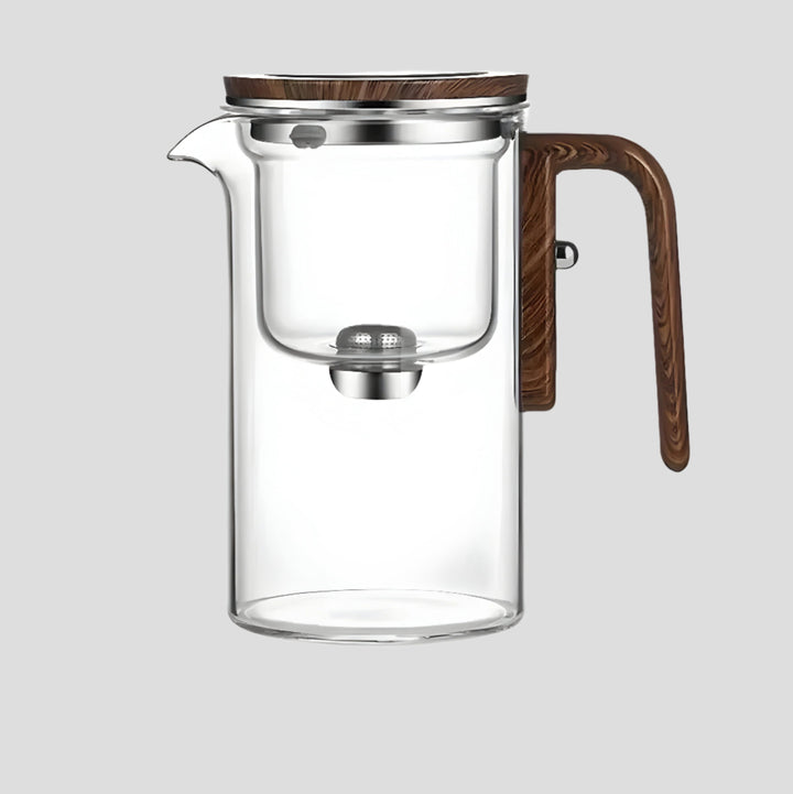 TranquilSip Teekanne – Magnetisk Bryter Filterglass Teapot | Luvikno