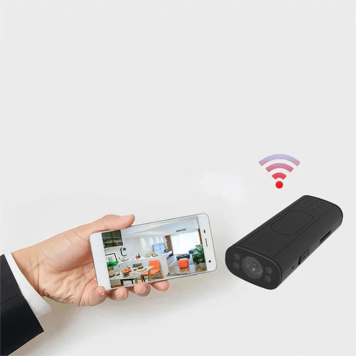 WiFi Mini Smart Sikkerhetskamera med Bevegelsesdeteksjon Luvikno