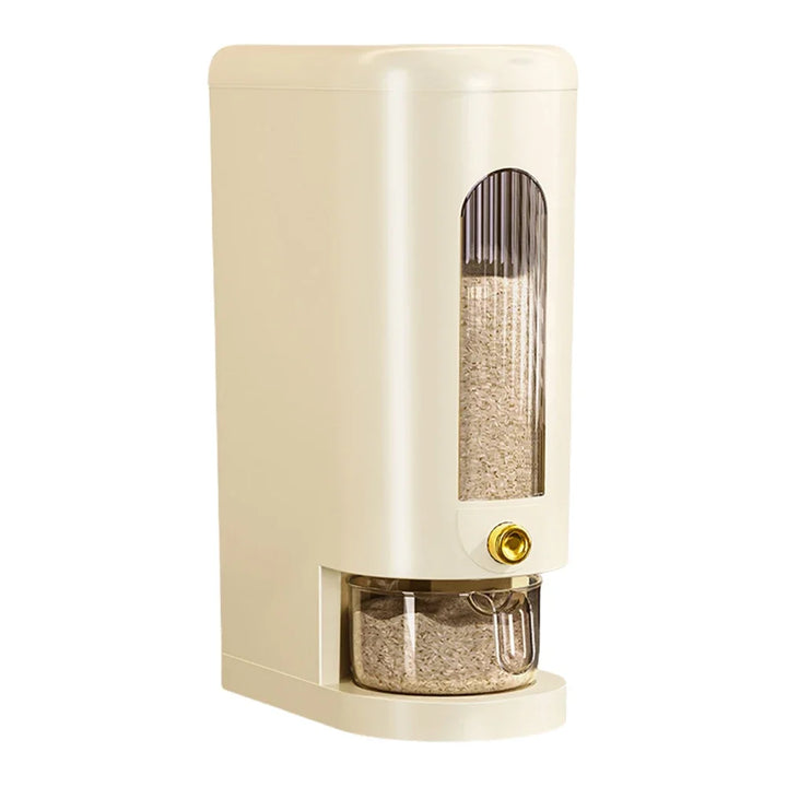 Luvikno | Reiselager & Kornbeholder GrainGuard | 5 kg / 10 kg | Automatisk & Insektbestandig | Lufttett & Hygienisk