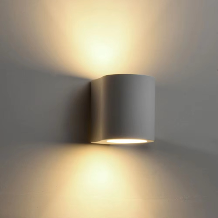 Slank Gips LED Vegglampe for Moderne Hjembelysning Luvikno