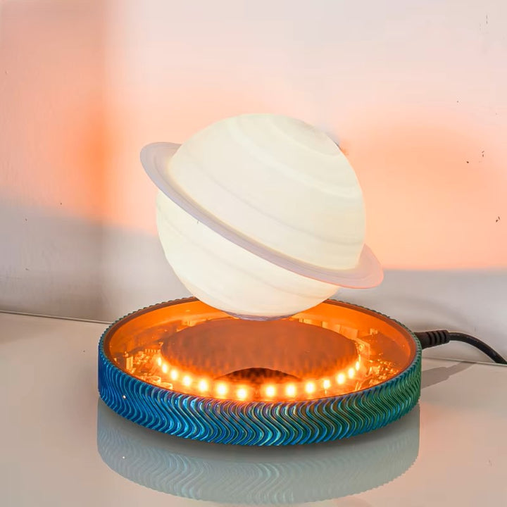 3D Saturn Space Lover Magnetisk Flytende Lampe | Luvikno