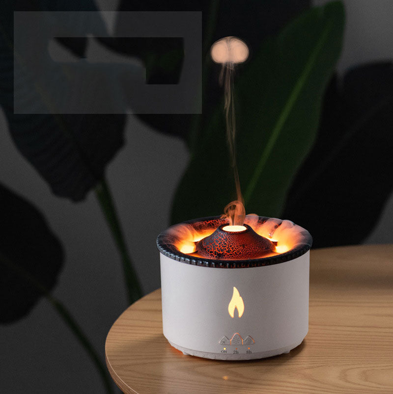 Volcanic Flame Luftfukter Nattlampe | Luvikno