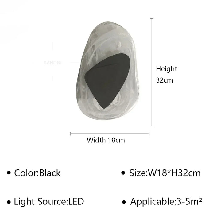 GlowElegance – LED Vegglampe for Soverom & Stue Luvikno