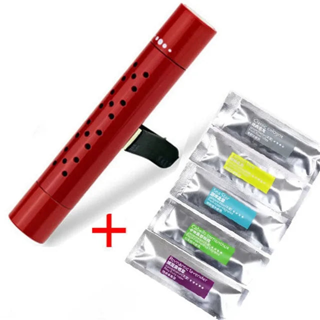 Luvikno | AROMOVA Bilparfyme Klips | Langvarig naturlig duft med essensielle oljer | Justerbar ventilklips | Ingen lekkasje | For bil- og romluft