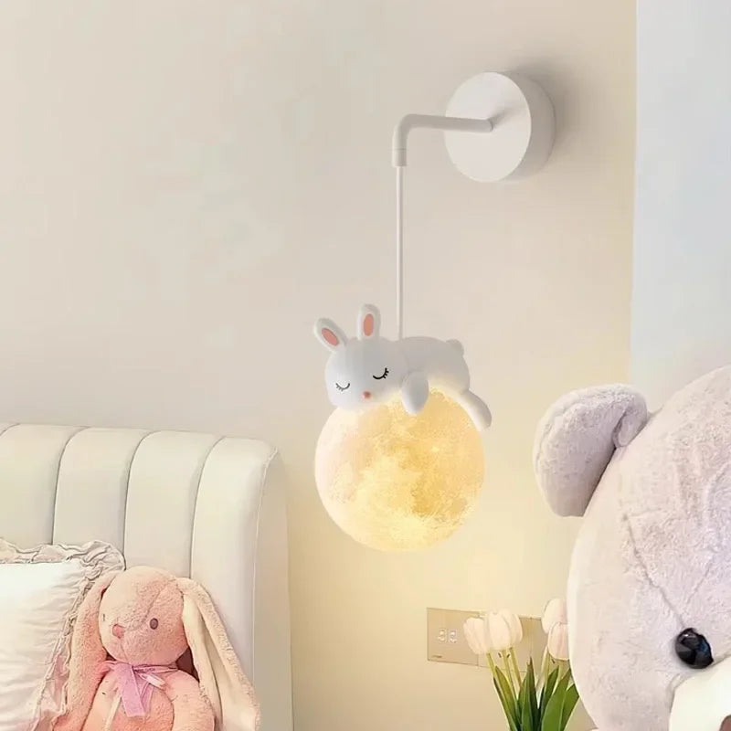 MoonGlow Light - Stilfulle LED Vegglampe for Rom Luvikno