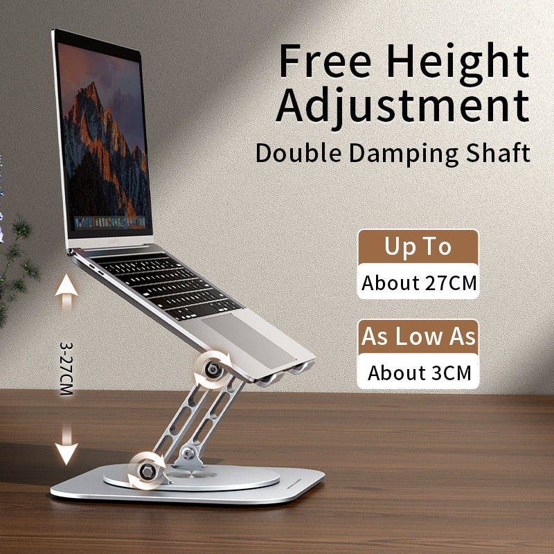 360 Rotering Laptop Stativ | Luvikno
