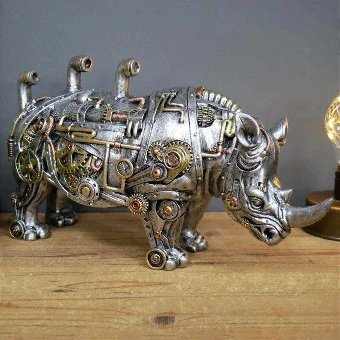 SteamBeast - Steampunk Dyrefigurer med Gears Luvikno