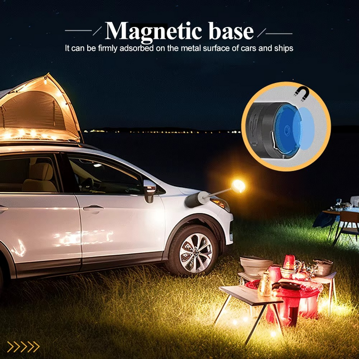 Multifunksjonell LED Campinglykt & Stativ Luvikno