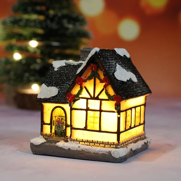 LED Julepynt Hus – Festbelysning for Feiringer og Pynting | Luvikno
