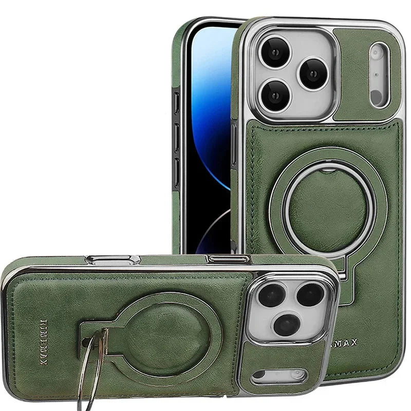 Luvikno | Norvex | Luxe Lær iPhone Etui Premium Beskyttelse og Stil