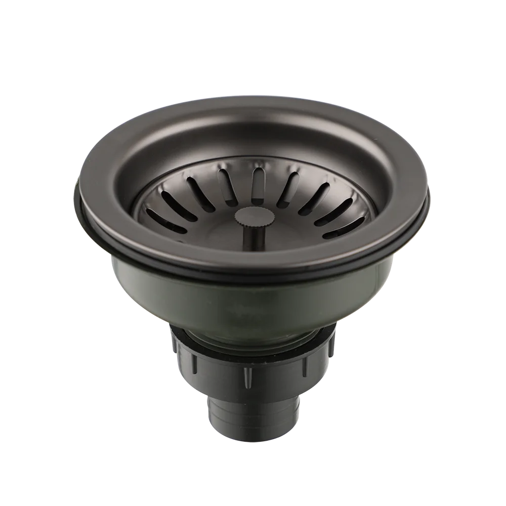 AquaGuard Rustfritt Stål Vaskestrainer med Luktfilter – Pop-Up Stopper & Anti-Blocking Kurv Luvikno