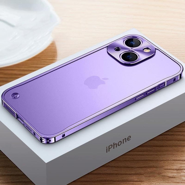iPhone Aluminiumdeksel | CNC-freset metallramme for beskyttelse | Flere farger Luvikno