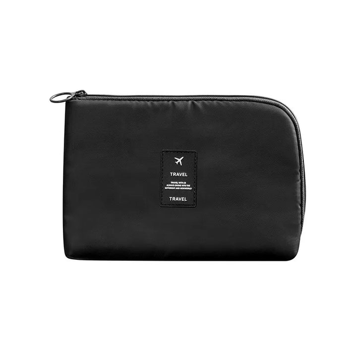Luvikno | Tech Bag Kabelveske Vanntett | Elektronikk Organisator for Reise | Kompakt & Holdbar | Nylon 23x15cm