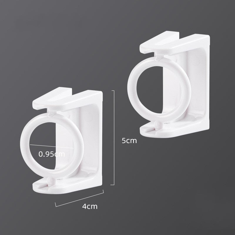 Punch-Free Handy Hook Justerbar Stangholder | Luvikno