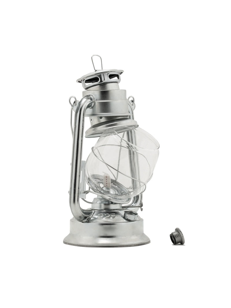 Nostalgisk Camping Side Utendørs Kerosene Lanterne Lampe | Luvikno