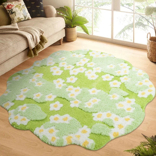 Flower Garden Rug | Luvikno