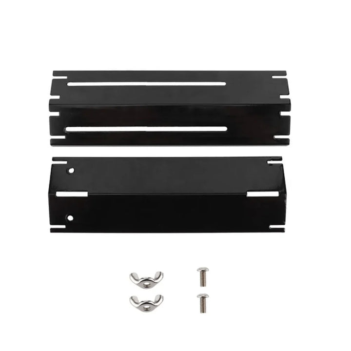 Luvikno | Grill skjold Justerbart varmebeskyttelse for gassgriller | Erstatnings termiske plater laget av emalje | 2/4 par sett | Universelt justerbart 30–56 cm
