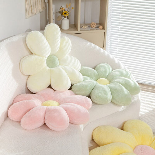 Fluffy Daisy Pute - Pastell | Luvikno