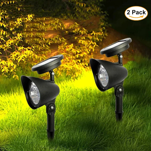 Luvikno | Solar-floodlight LumiFokus | LED hage flomlys | IP65 vanntett | For trær, stier og landskapsbelysning