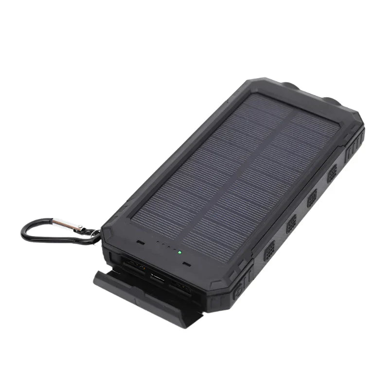 Luvikno | Solenergi Power Bank med Lommelykt – SolarCharge Pro