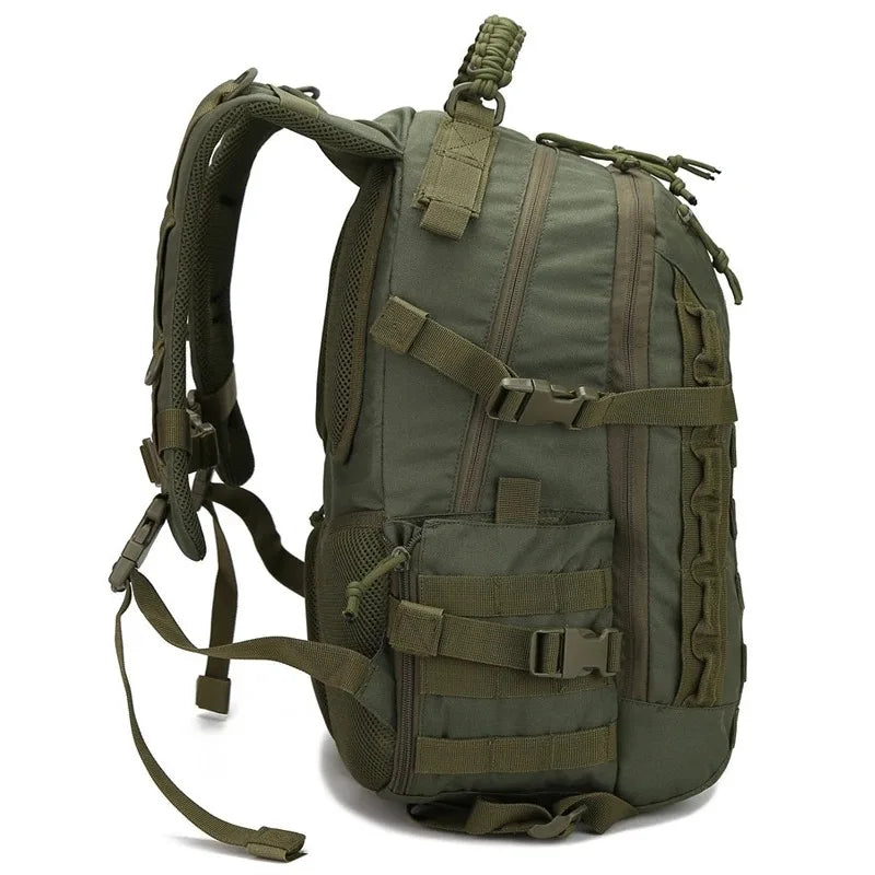 Luvikno | TrekNexus 35 L Tursekk for Menn | Taktisk Tursekk 48 × 33 × 22 cm | Utendørs Camping, Fisking, Jakt & Sport med MOLLE System