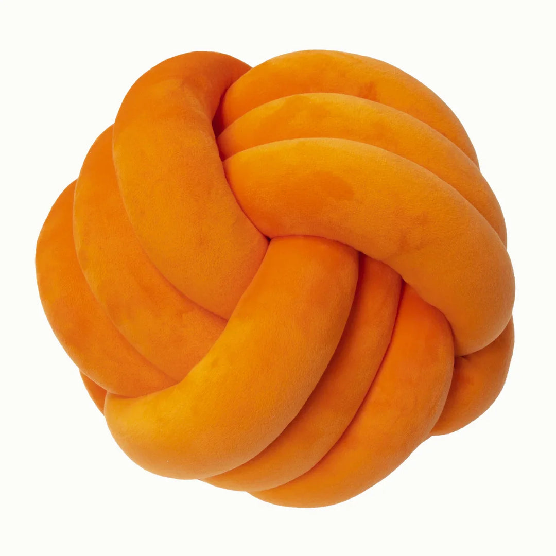 Plush Knot Cushion (Velour) | Luvikno