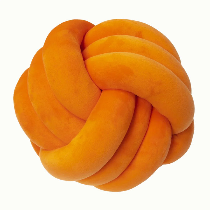 Plush Knot Cushion (Velour) | Luvikno