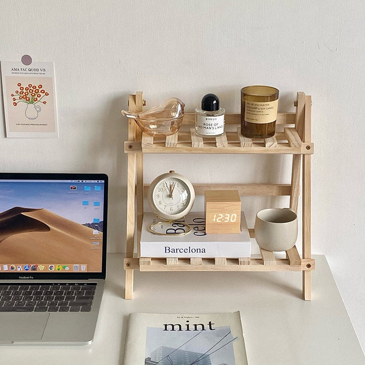 OrganizeIt Skrivebord - Stilig Skrivebordsorganisator for Essensielle Forsyninger Luvikno