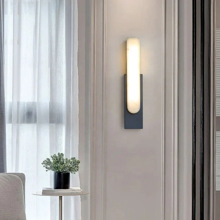 Moderne nordisk vegglampe, kreativ LED vegglampe for stue og gang | Luvikno