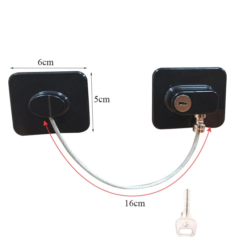 Safe Baby Secure Door Cabinet Lock | Luvikno