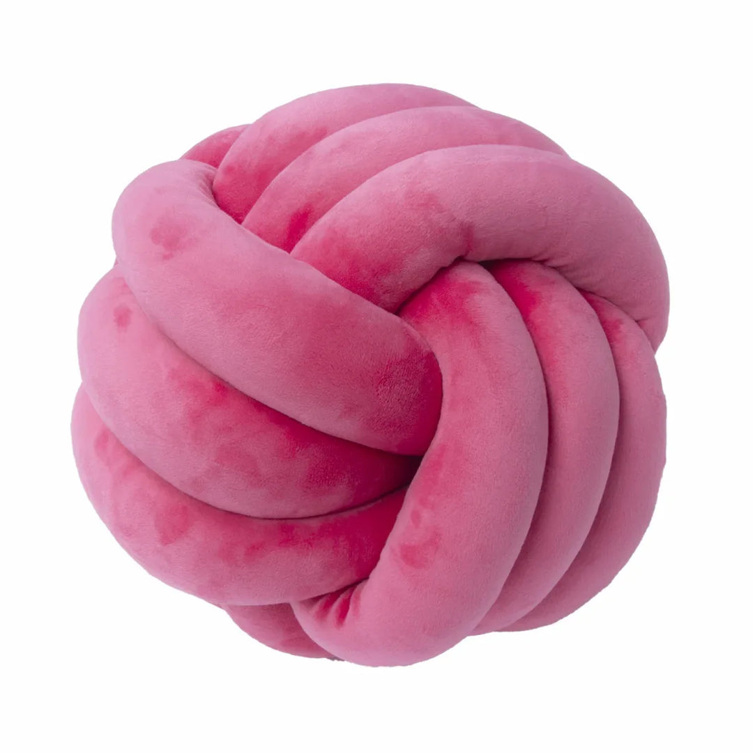 Plush Knot Cushion (Velour) | Luvikno
