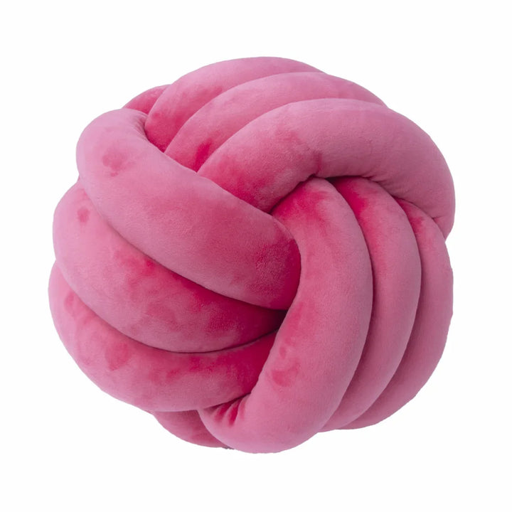 Plush Knot Cushion (Velour) | Luvikno