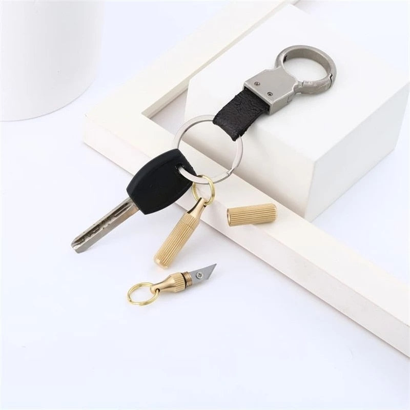 Pocket Capsule Utendørs Overlevelse Mini Kniv | Luvikno