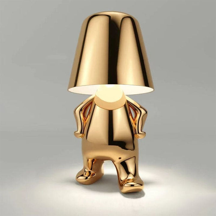 Moderne Bordlampe GloedHeld – Varm LED Lys for Stue & Soverom | Stilig & Funksjonell | Luvikno